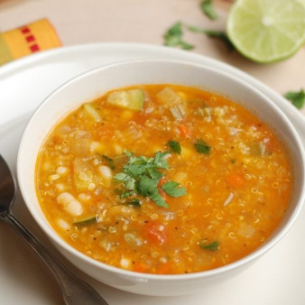 Суп с киноа