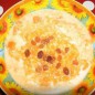 Pumpkin porridge in milk