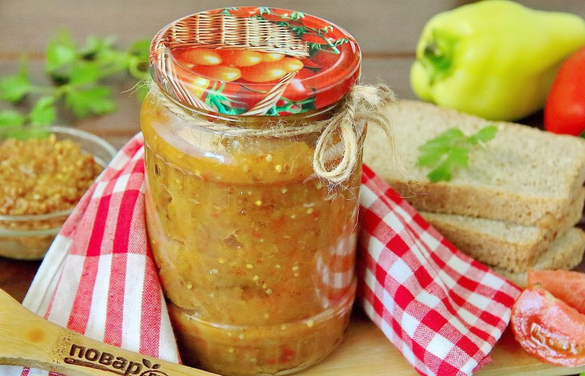 1. Этап. Баклажанная икра с помидорами через мясорубку на зиму: Хранится такая икра в обычных условиях. Удачных вам заготовок!