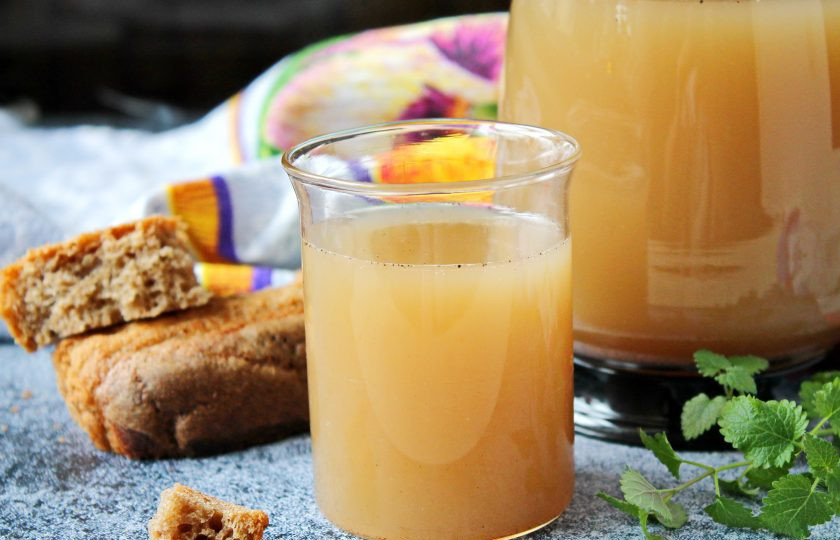 1. Этап. Квас из молочной сыворотки: Приятного употребления!