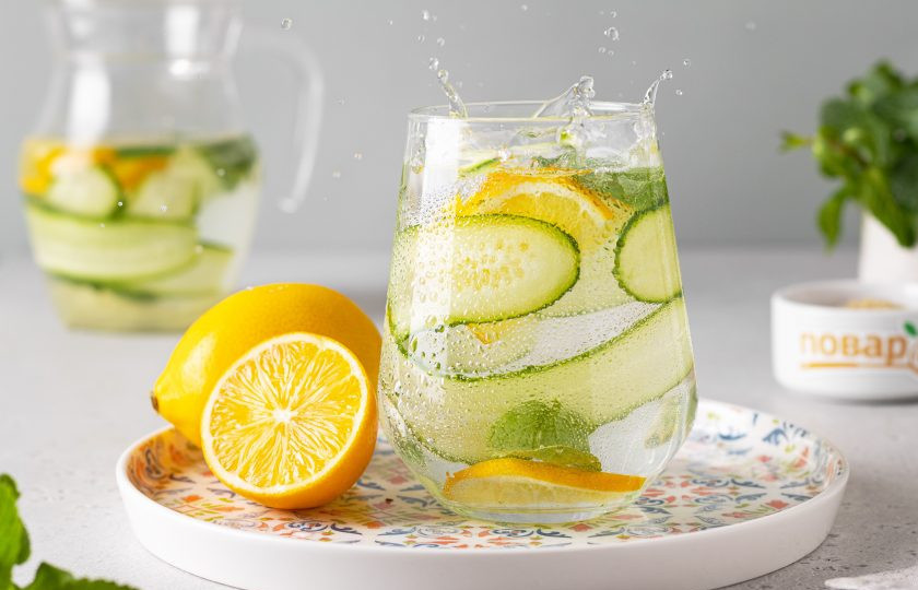 1. Этап. Вода Сасси для похудения: Вода 