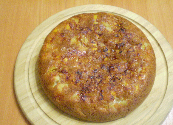 1. Этап. Пирог с тыквой и яблоками: Пирог готов! Остудите его — и можно подать к столу.