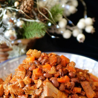 Кассуле с индейкой