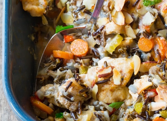 1. Этап. Запеканка с диком рисом: 4. Вот так, с минимум хлопот у вас получится аппетитное и сытное, полноценное блюдо. Запеканку с диком рисом в домашних условиях рекомендую попробовать обязательно.