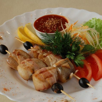 Шашлык из судака