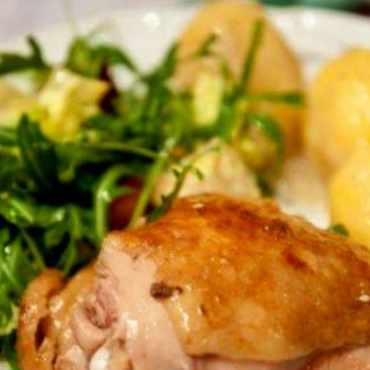 Цыпленок в духовке