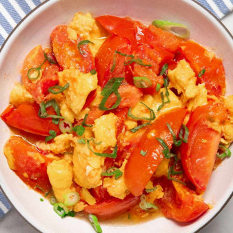 Chinese Tomato Egg Stir Fry