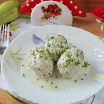 Ленивые голубцы с капустой и кабачками