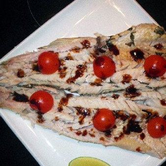 Запеченный судак в соли