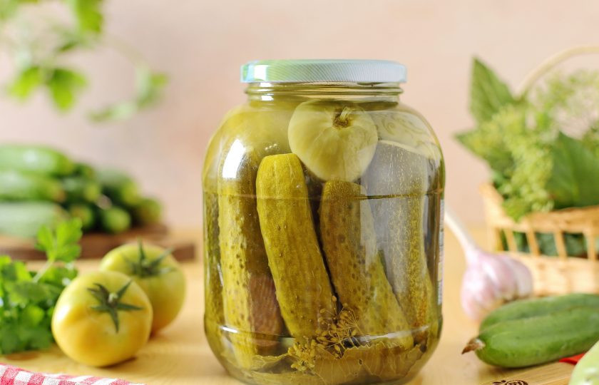 1. Этап. Огурцы с зелеными помидорами на зиму: Огурцы с зелеными помидорами на зиму готовы!