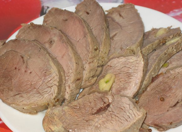 1. Этап. Телятина в рукаве для запекания: Приятного аппетита!