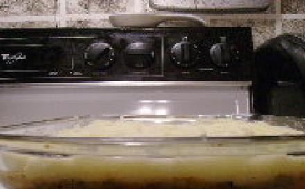 1. Этап. Картофельная запеканка с мясом: Выпекать при температуре 400F в течение 30 минут.