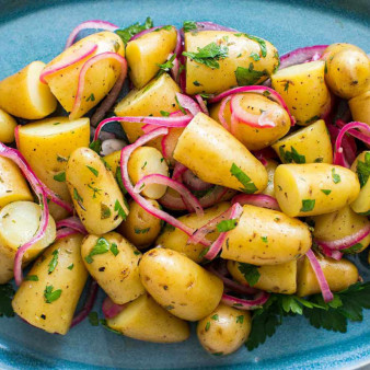 Fingerling Potatoes with Herb Vinaigrette