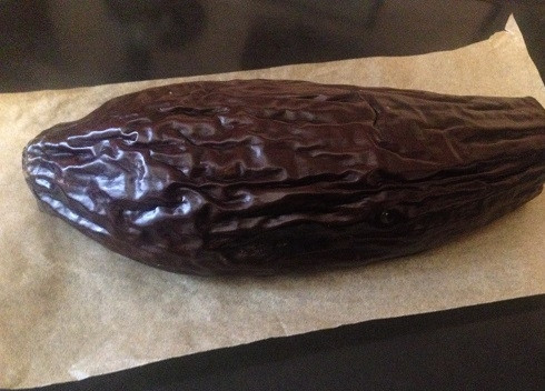 1. Этап. Турецкая закуска из баклажанов: 2. Баклажан запекся, даем ему остыть.