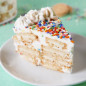 Oreo Funfetti Icebox Cake
