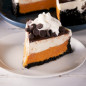 Chocolate-Pumpkin Mousse Cheesecake