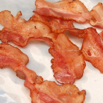 Жареный бекон