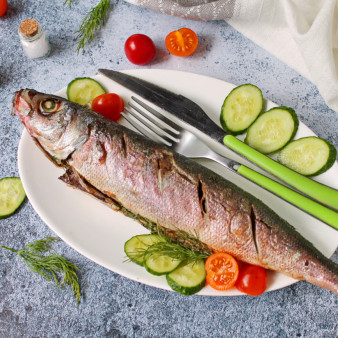 Красноглазка в фольге в духовке