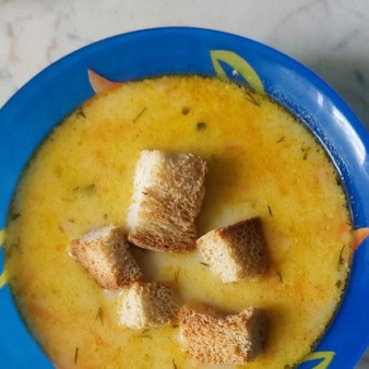 Суп Сырное чудо