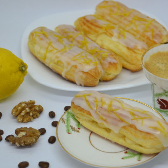 Лимонные эклеры