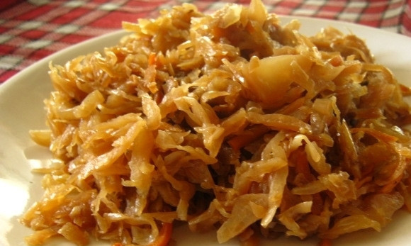 1. Этап. Тушеная капуста: Тушите капусту до готовности. Приятного аппетита!