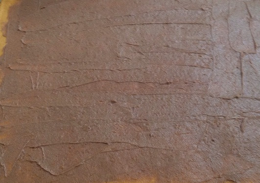 1. Этап. Тыквенно-шоколадные булочки: 10. Намажьте начинку.