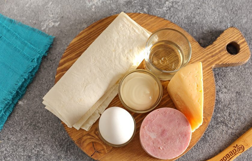 1. Этап. Завтрак на работу: Подготовьте все ингредиенты.