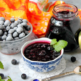 Варенье из замороженных ягод черной рябины