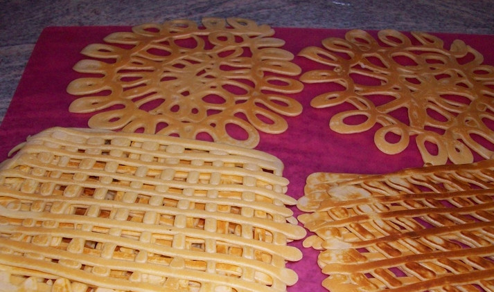 1. Этап. Ажурные блинчики: Приятного аппетита!