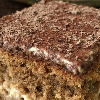 Кофейный торт на скорую руку