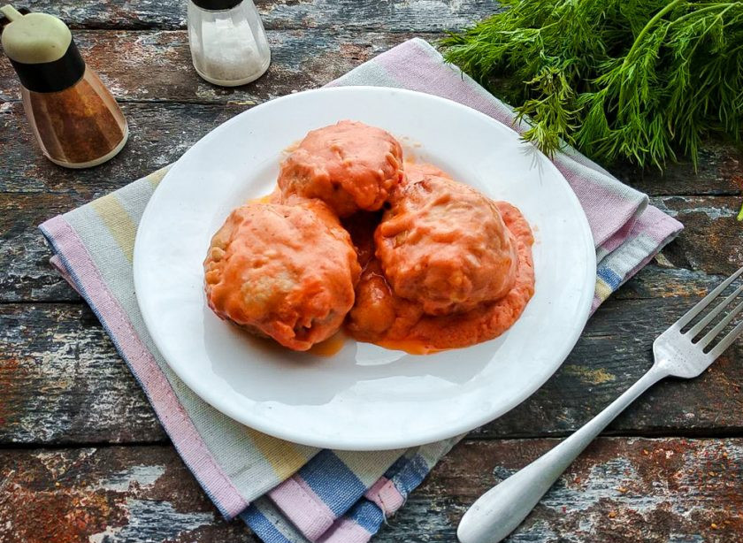 1. Этап. Тефтели как в столовой: Приятного аппетита!