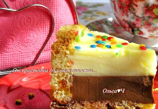 1. Этап. Торт Пасхальный из кексов или куличей: Угощайтесь!