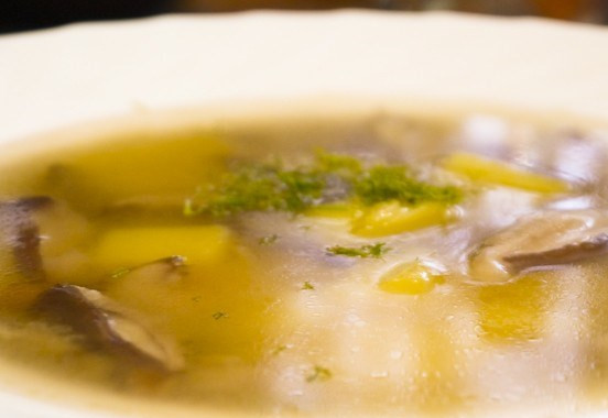 1. Этап. Грибной суп из маслят: Приятного аппетита!