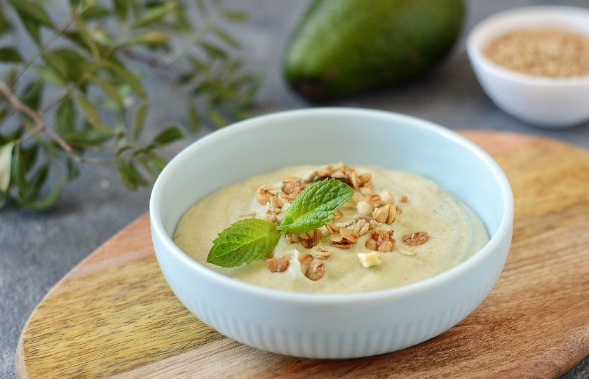 1. Этап. Зеленая гречка с авокадо: Зеленая гречка с авокадо готова, приятного вам аппетита!