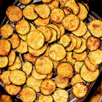Air Fryer Zucchini Chips