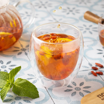 Чай с ягодами годжи