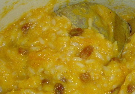 1. Этап. Кабачковая каша с рисом: Приятного аппетита!