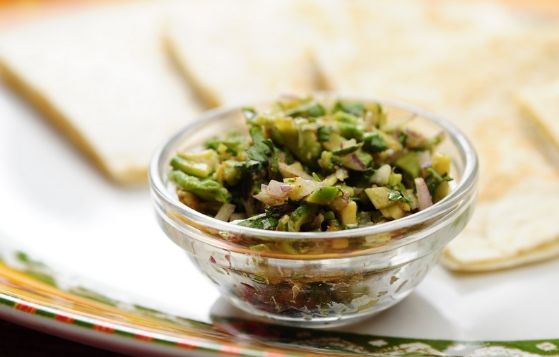 1. Этап. Простой салат из авокадо: Приятного аппетита!