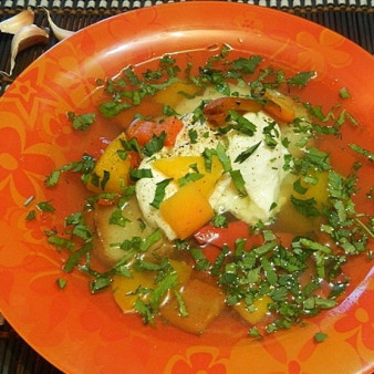 Мадридский чесночный суп