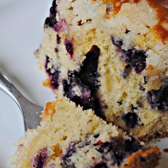 Черничный пирог с мускатом