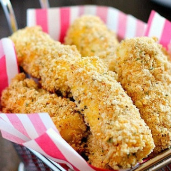 Жаренные сырные палочки Моцареллы