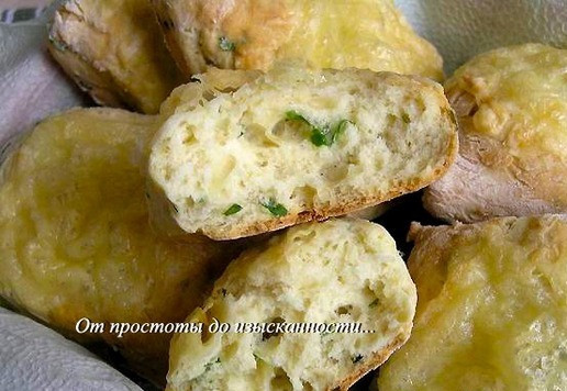 1. Этап. Сырный содовый хлеб: Приятного аппетита!