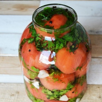 Малосольные помидоры по-грузински