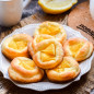 Творожное печенье с апельсином
