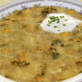 Щи из крошева