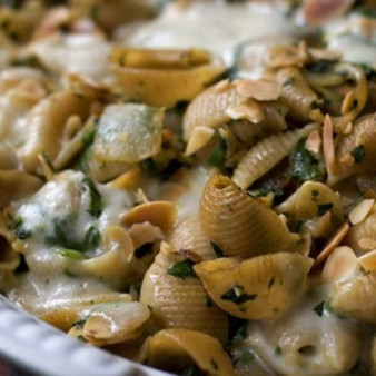 Макаронная запеканка с телячьими языками