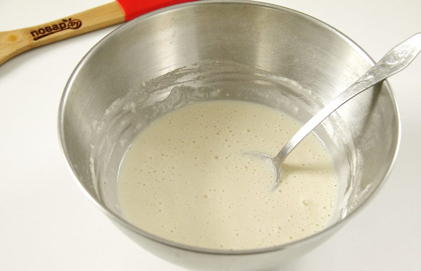 1. Этап. ПП пирог с капустой: Перемешайте все еще раз до однородного состояния.