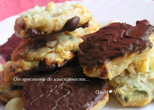 1. Этап. Печенье с макадамией по-флорентийски: С Рождеством Христовым!