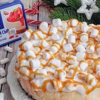 Чизкейк с маршмеллоу