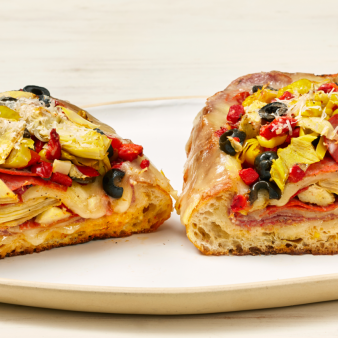 Antipasto Cheesy Bread